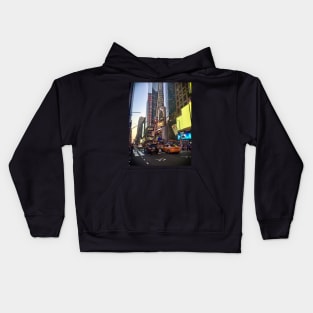 Times Square, Manhattan, New York City Kids Hoodie